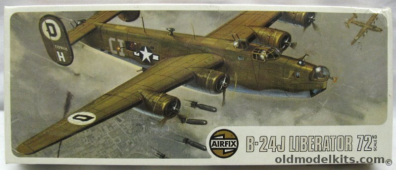 Airfix 1/72 Consolidated B-24J Liberator - USAAF 392 BG, 05006-3 plastic model kit